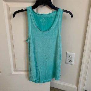 American Eagle Soft&Sexy Teal Tank Top (XS)